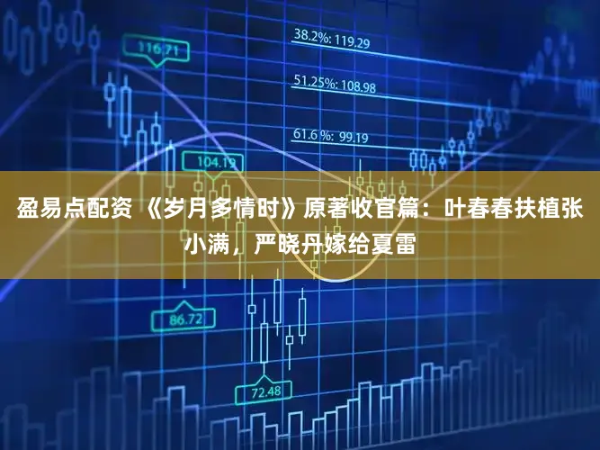 盈易点配资 《岁月多情时》原著收官篇：叶春春扶植张小满，严晓丹嫁给夏雷